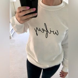 Wifey White Crewneck